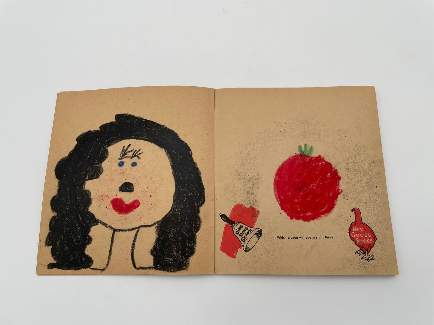 Red Goose Ding Dong School Book 1954 #102010