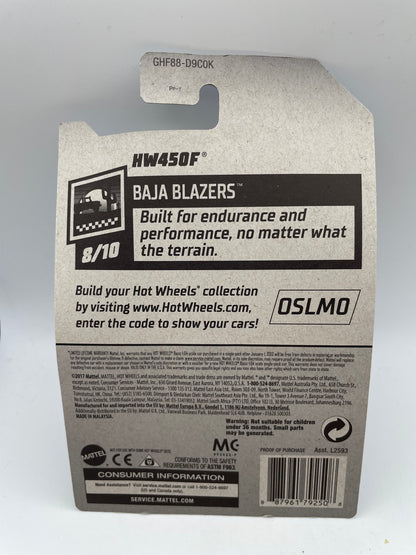 Hot Wheels - Baja Blazers - #28 8/10 HW450F Black/White 2020 #103274