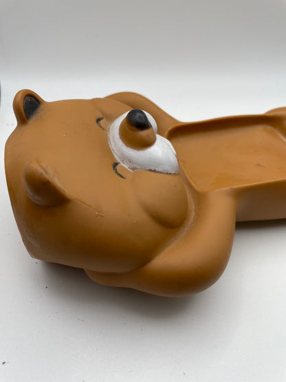 Avon - Barney Beaver Floating Soap Dish 1970s #101852