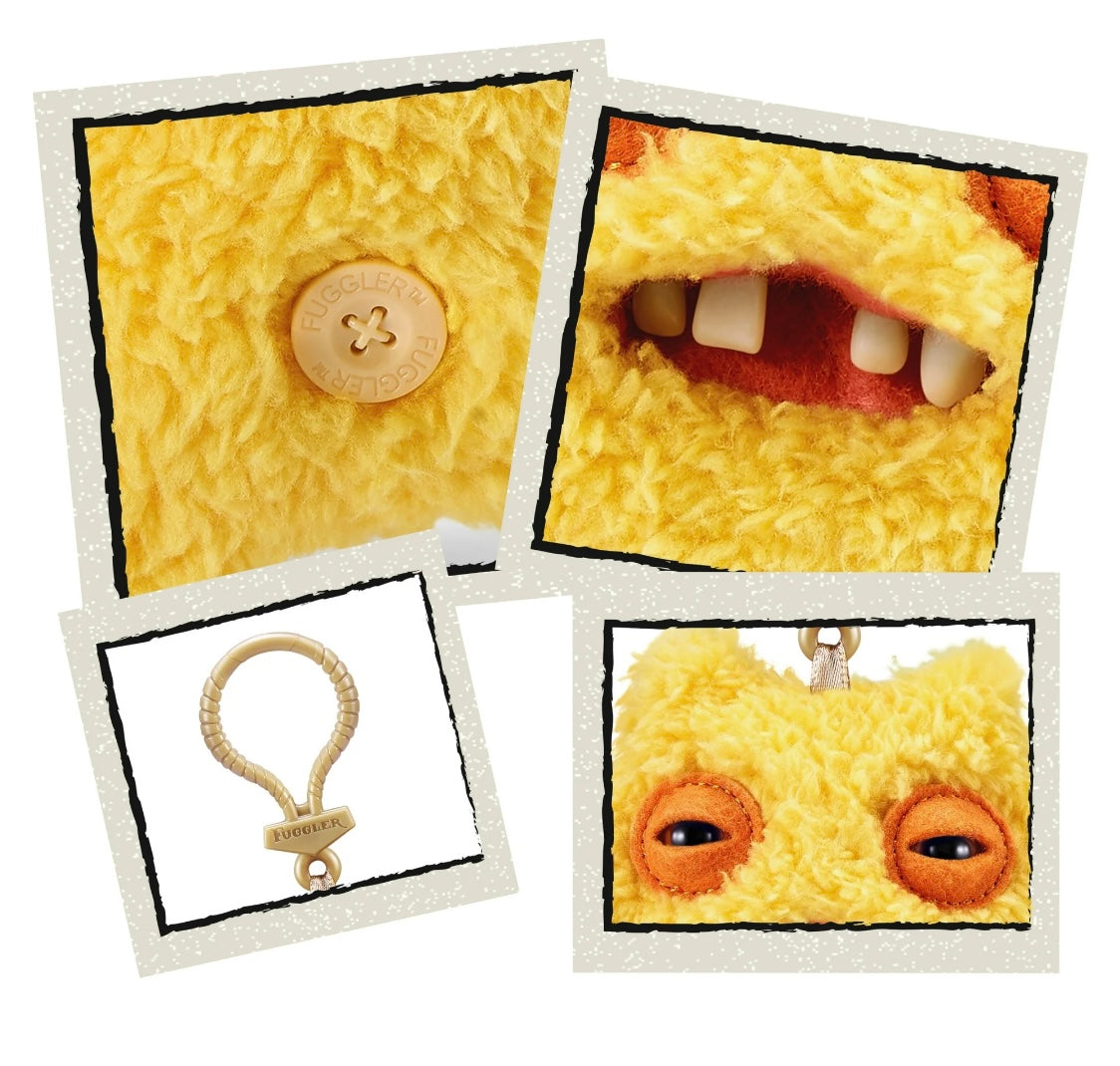 Fuggler - Keychain - Series 5 = Yellow Sir Knobbynuts 2024 #107122