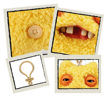 Fuggler - Keychain - Series 5 = Yellow Sir Knobbynuts 2024 #107122