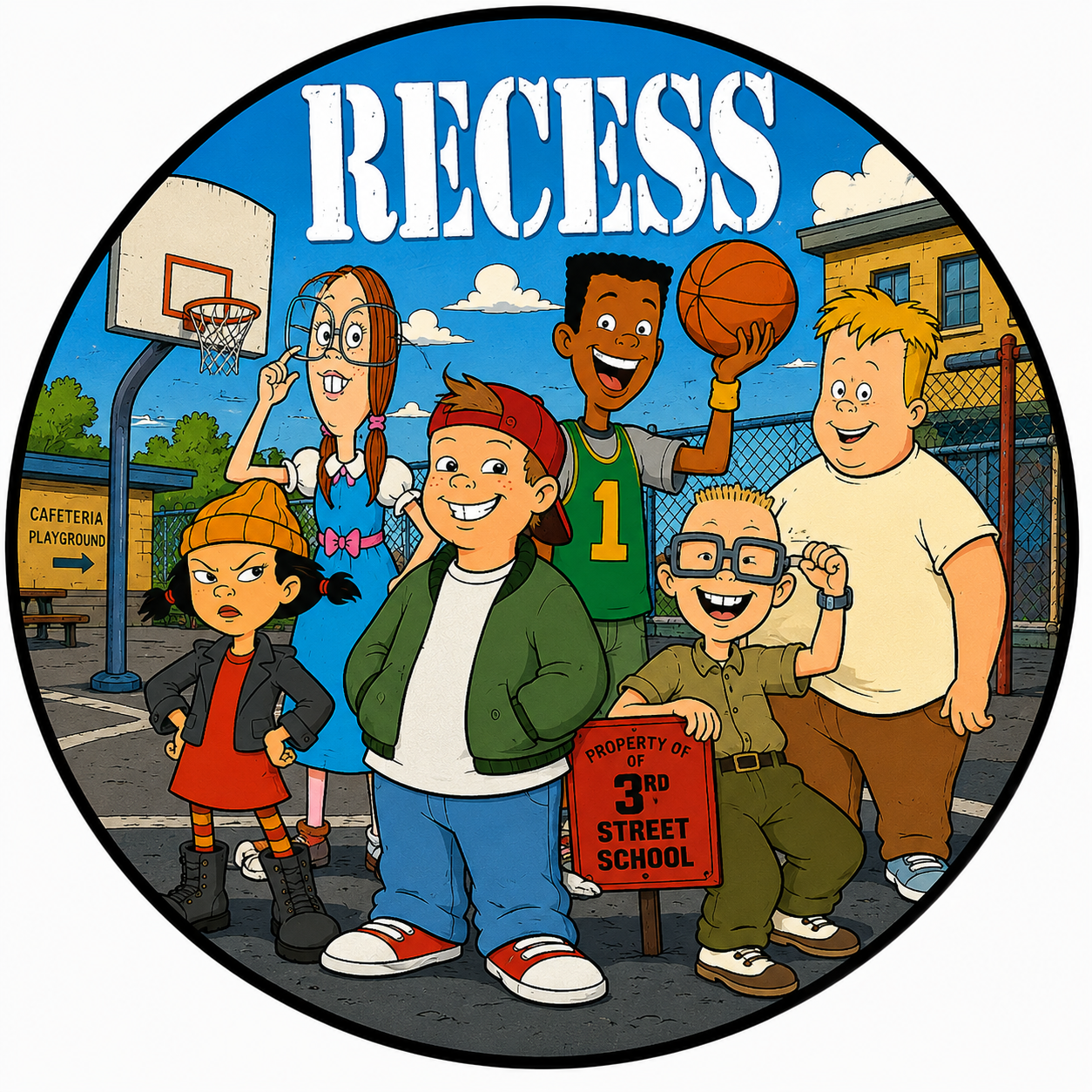 Buttons - 90s Theme - Recess #108109
