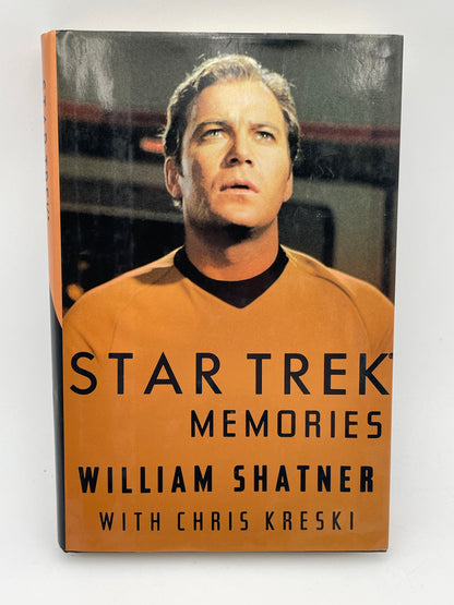Star Trek - Book Hard Cover - Star Trek Memories William Shatner 1993 #104535