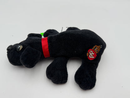 Pound Puppies - Tonka - Plush - Small Black Dog 1985 #105186