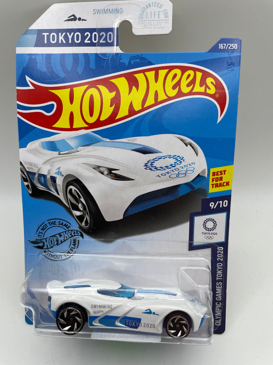 Hot Wheels - Olympic Games Tokyo #67 9/10 Velocita White 2020 #103231