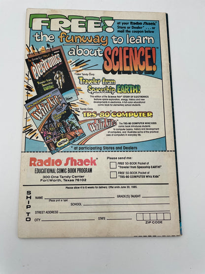 Radio Shack Comics - Science Fair Electronics - Traveler From Spaceship Earth - 1985 #102210