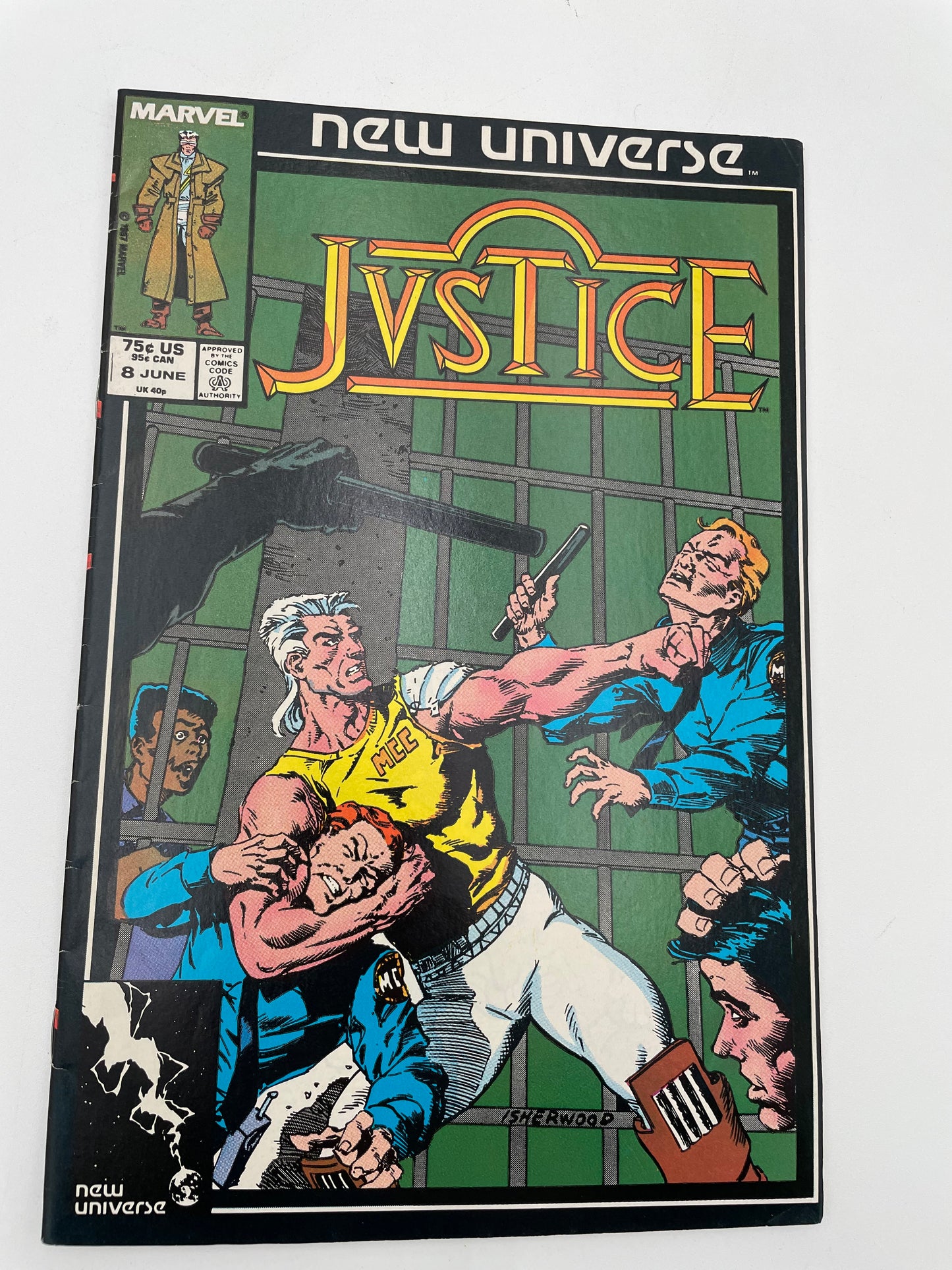 Marvel Comics - Jvstice #8 June 1987 #102264