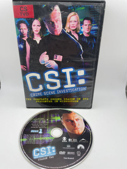 DVD - CSI Season 2 - Disk 1 - #101059