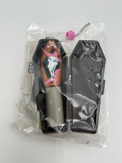 Nightmare Before Christmas - Paper Stamp Holder Coffin Keychain - Stock 1990s #105397