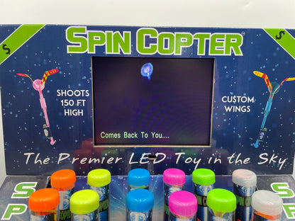 Premier LED - Toy in the Sky - Spin Copter - 6 Colors to Choose From!
