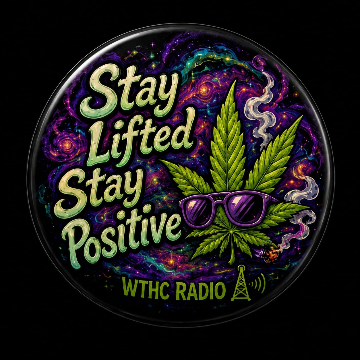 Buttons - WTHC-Radio - Stay Lifted