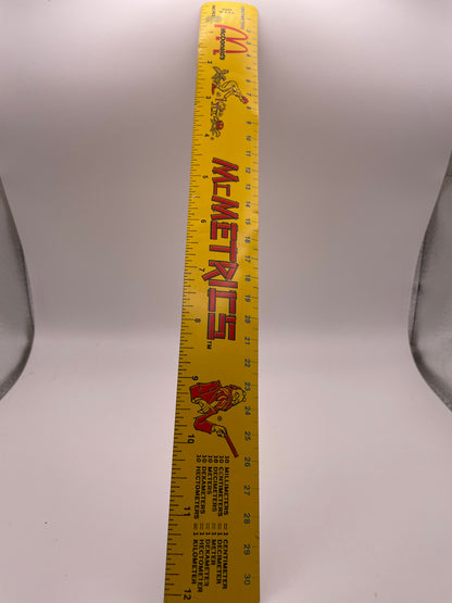 McDonald’s Metal Ruler - McMetrics #100811
