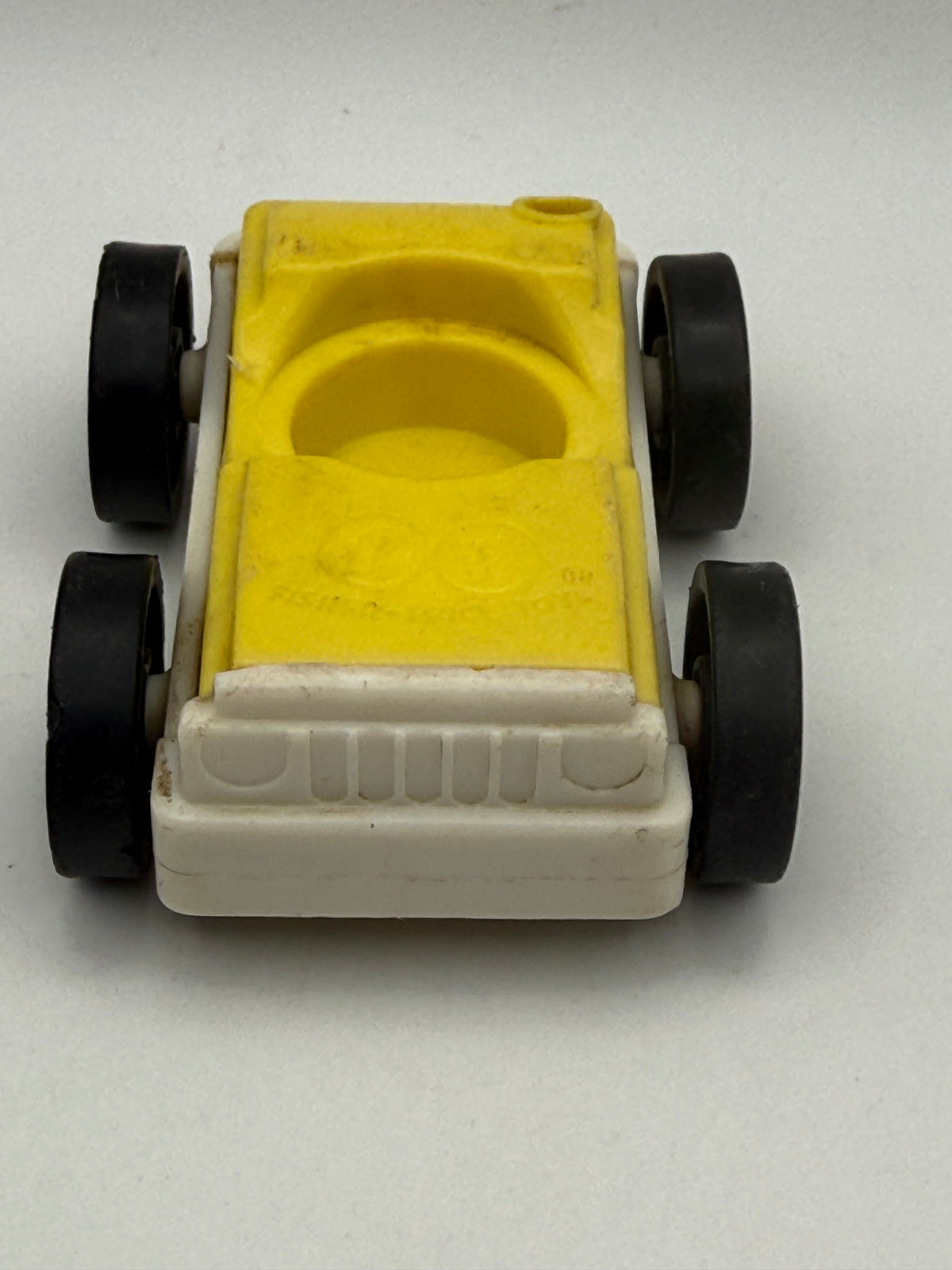 Fisher Price - Single Car - Yellow/White #107589