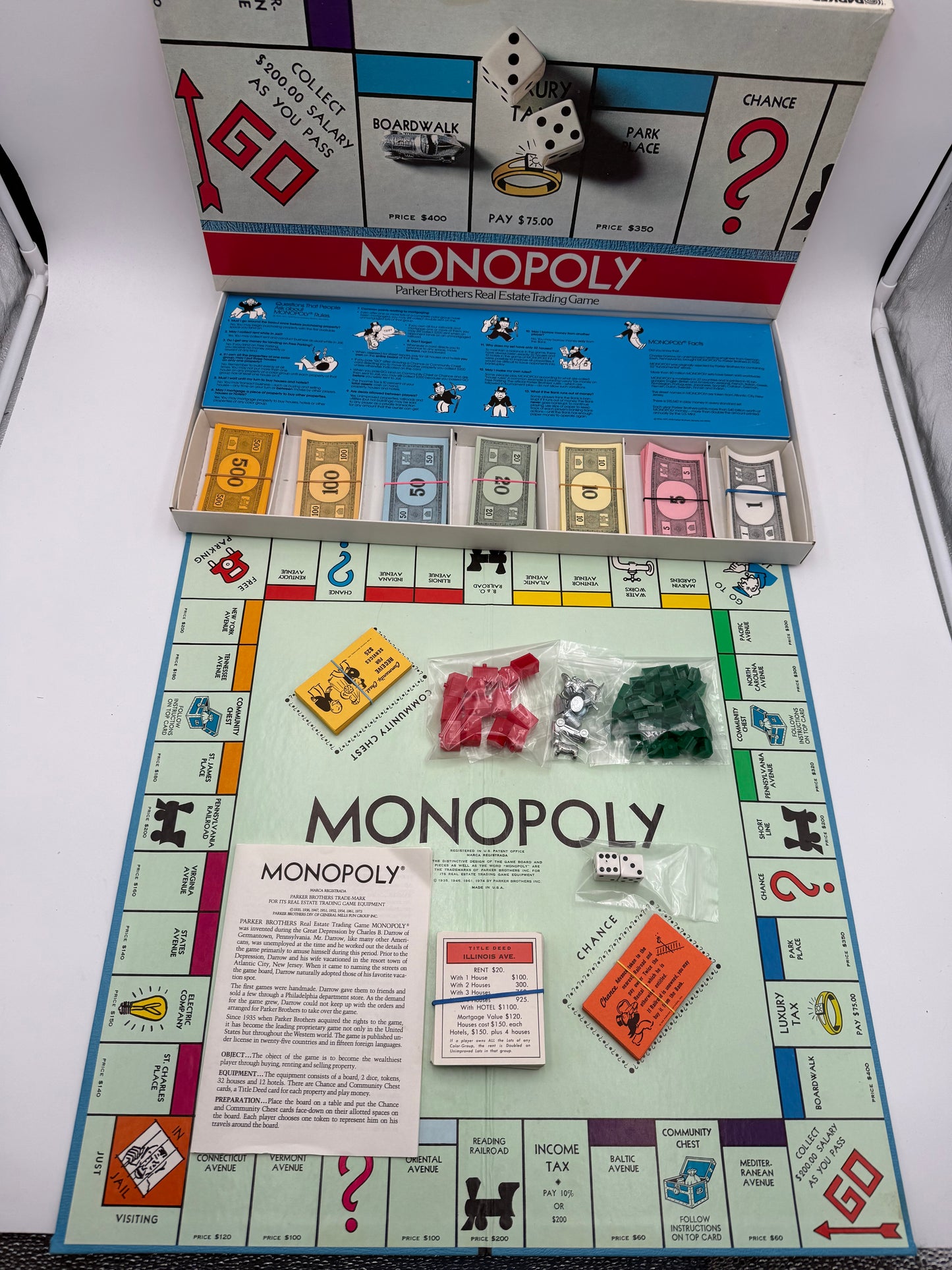 Parker Brothers - Monopoly Game 1978 #105103