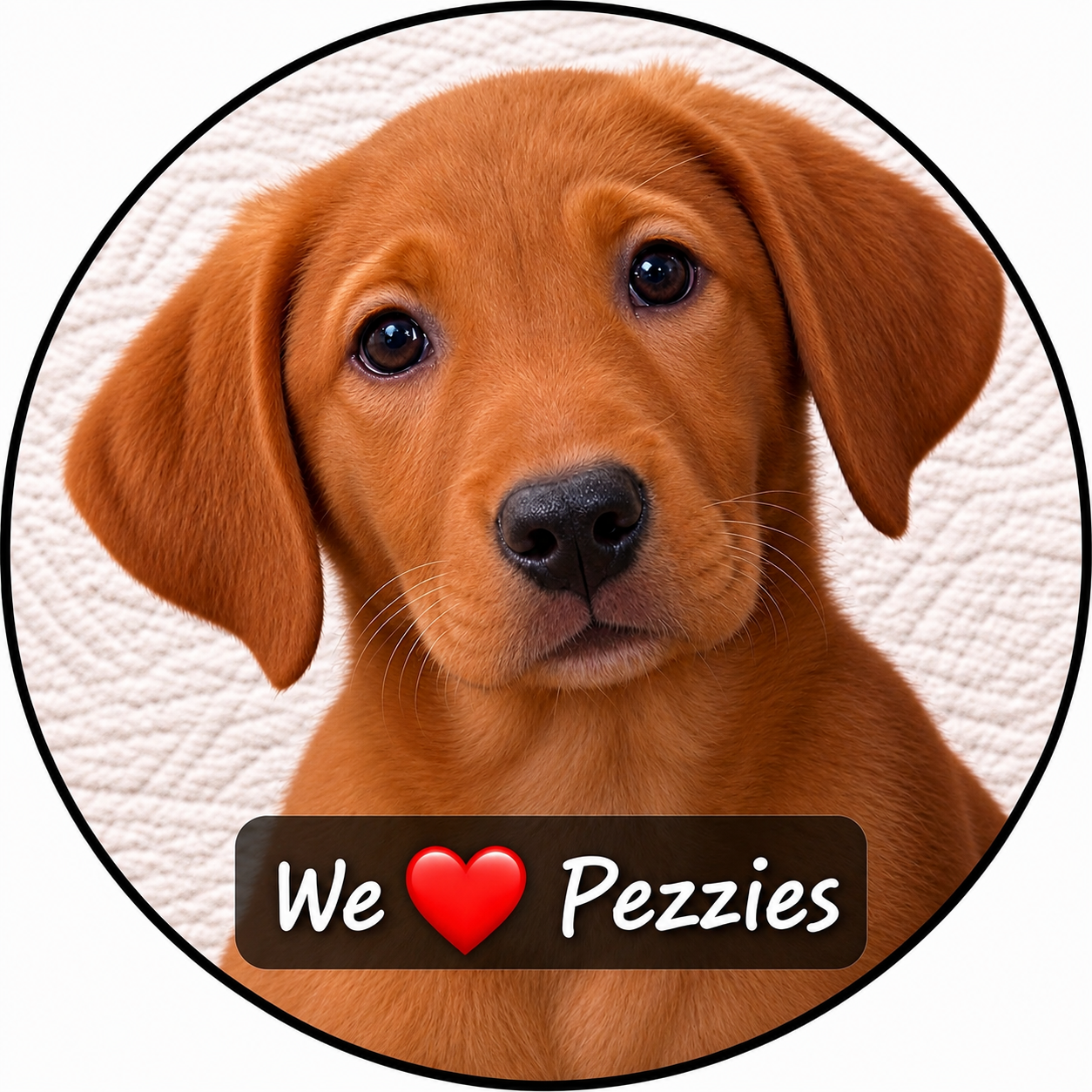 Button - The PEZ Outlaw - We Love Pezzies Puppy Lucy #108173