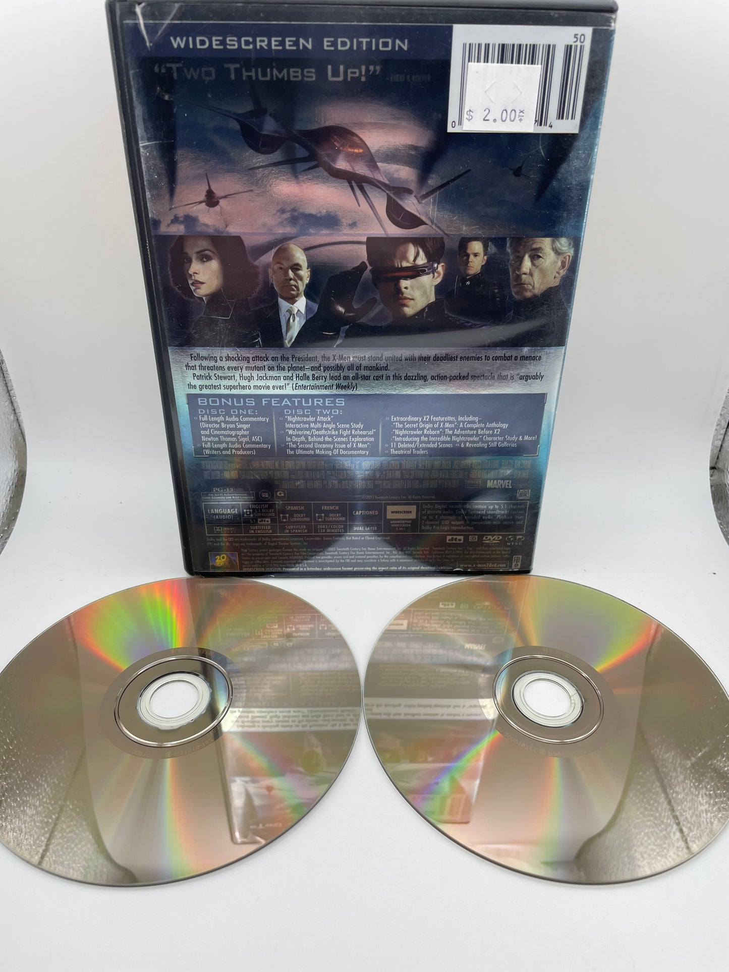 Dvd - Xmen 2, Xmen United 2003 #100575