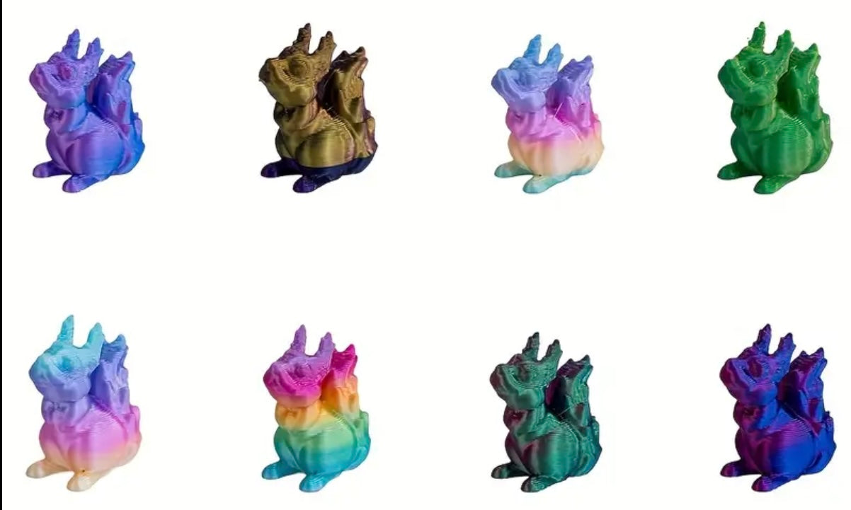 Mini Resin / 3D Print - Squirres - Assorted Colors #107189