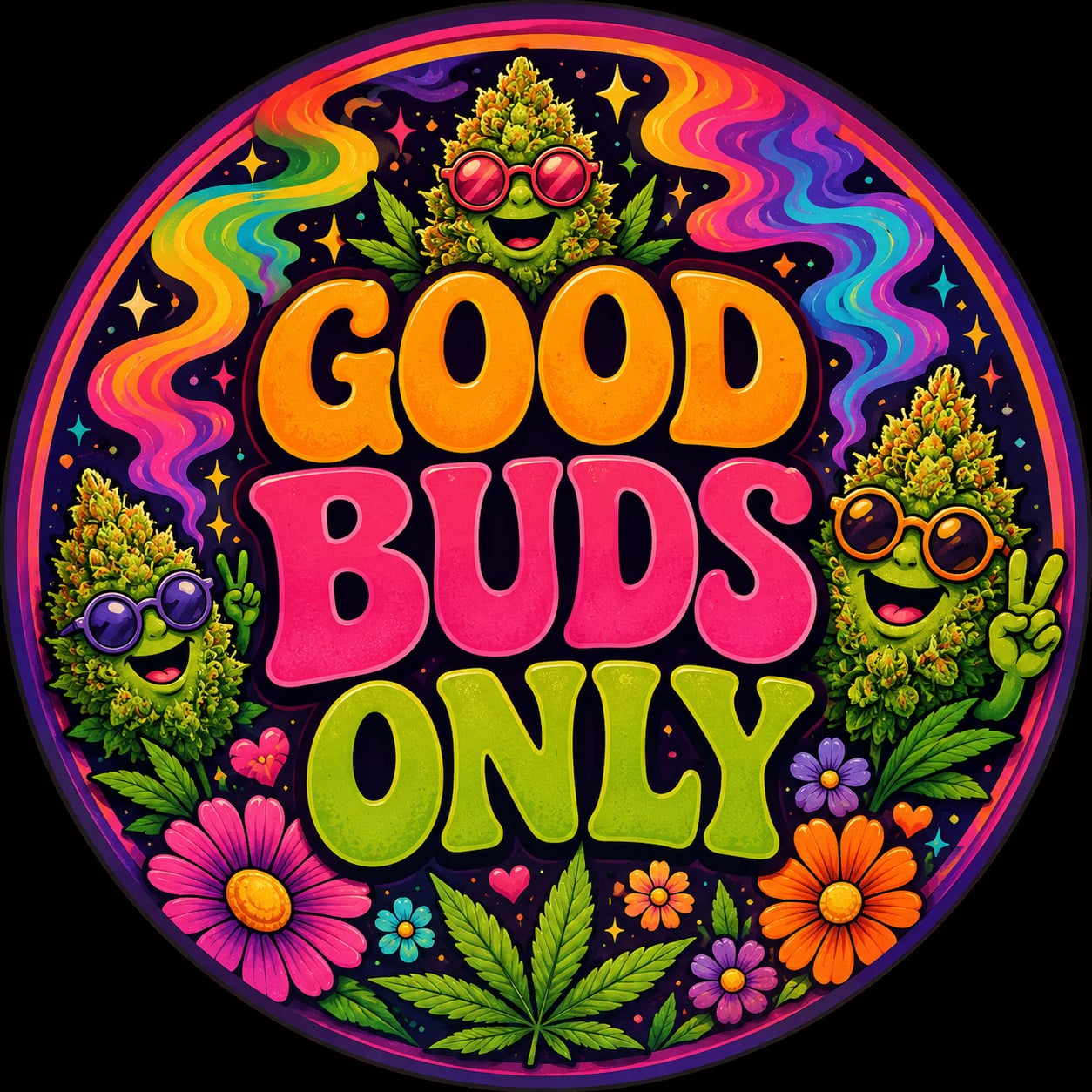 Buttons - WTHC-Radio - Good Buds Only