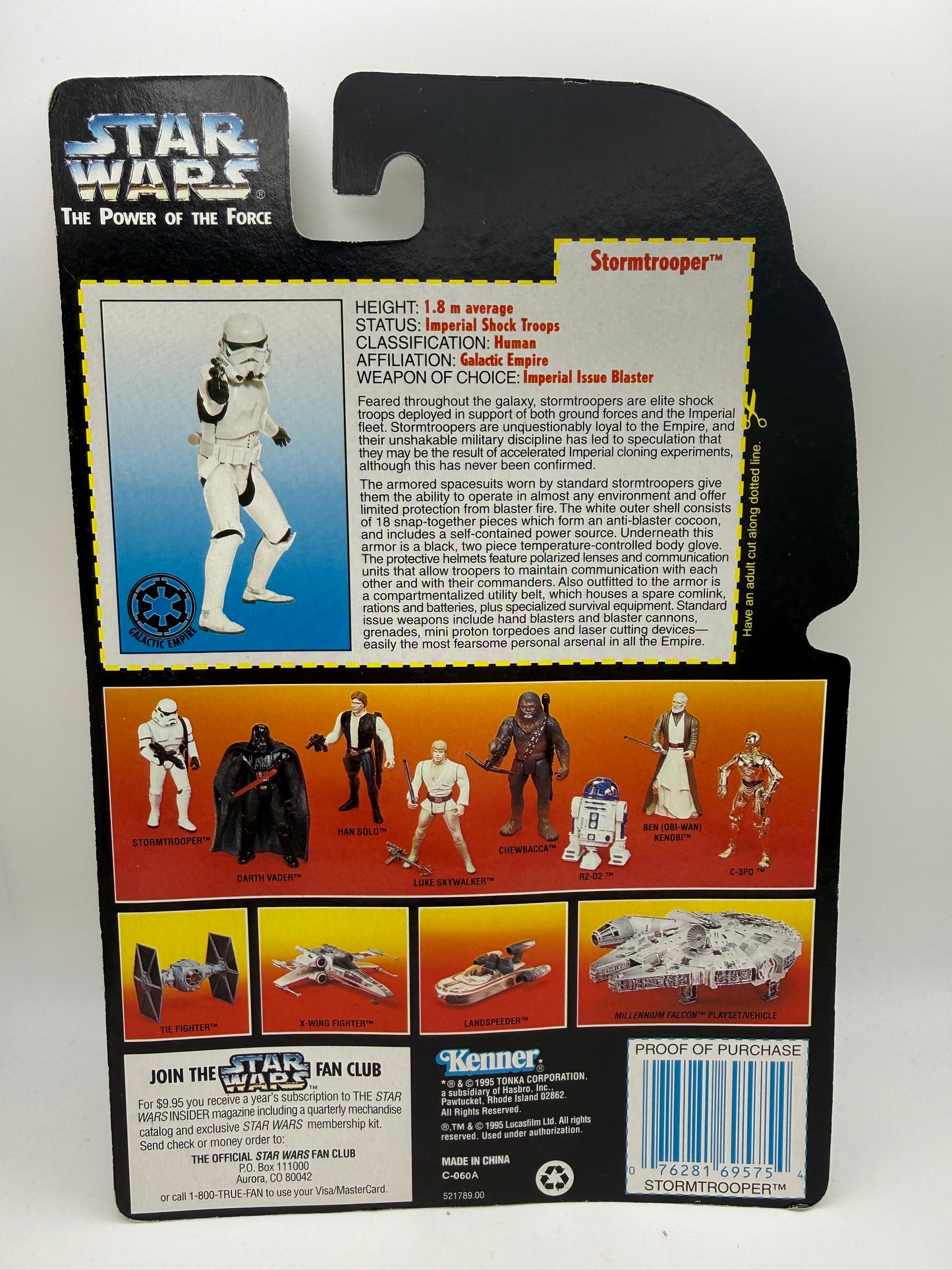 Star Wars - The Power of the Force - Stormtrooper 1995 #107485