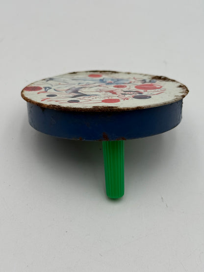 Tin Noisemaker - Vintage - Spinner - Top Hat Dancers 1950s/60s #105451