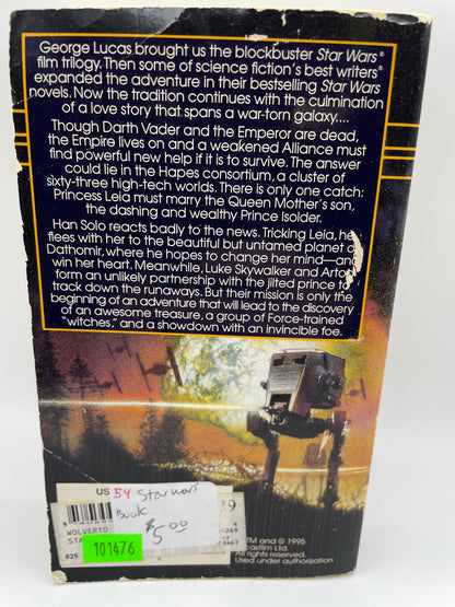 Star Wars - Paperback - The Courtship of Princess Leia 1995 #101476