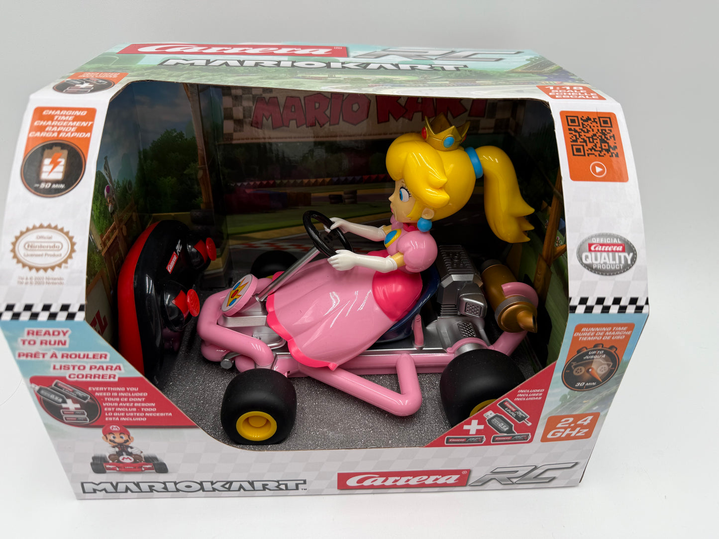 Super Mario - Mario Kart - RC Car - Princess Peach 2023 #107293