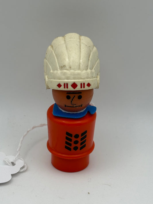 Fisher Price - Wild West Indian Chief 1982 #107580