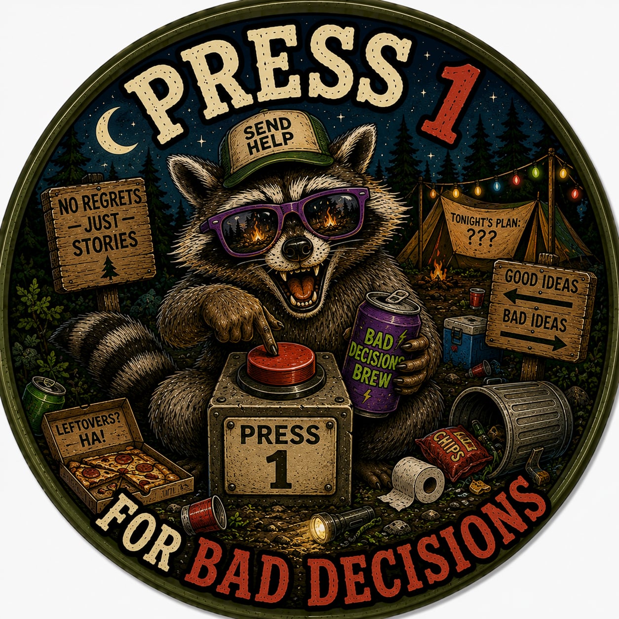 Buttons - WTHC-Radio - Press 1 #108095