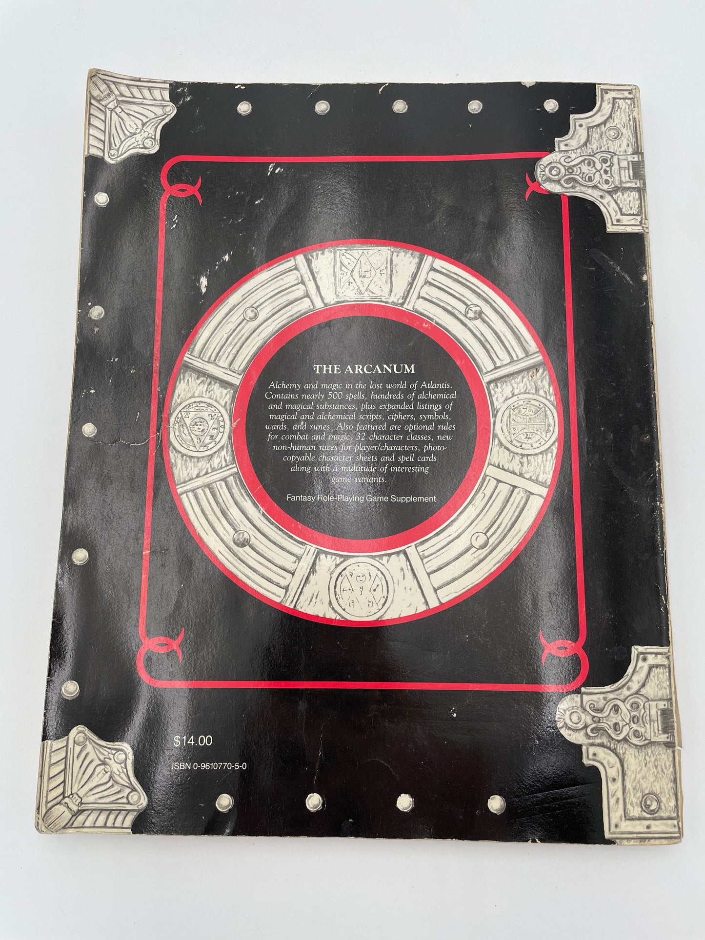 Arcanum Book, The (second edition) RARE! 1985 - #102001