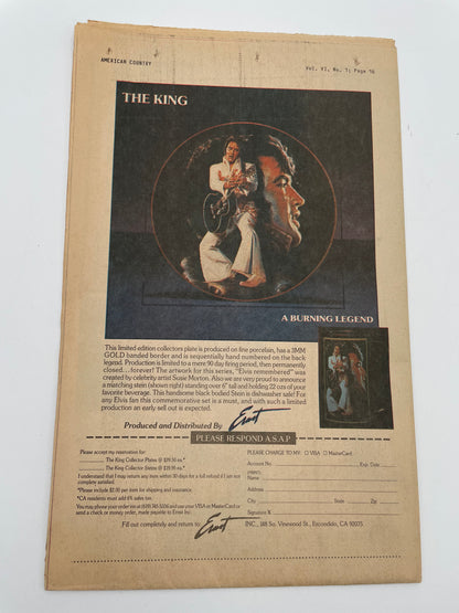 Elvis  - Graceland News 1988 #102187