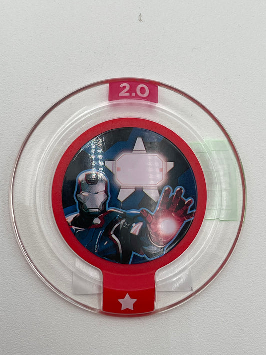 Infinity - Disney - Power Disk - Marvel Team Up Iron Patriot #102831