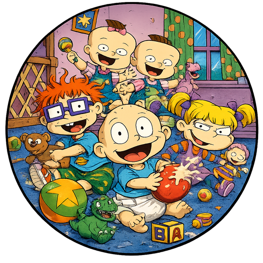 Button - 90s Theme - Rugrats - Cheer #107757