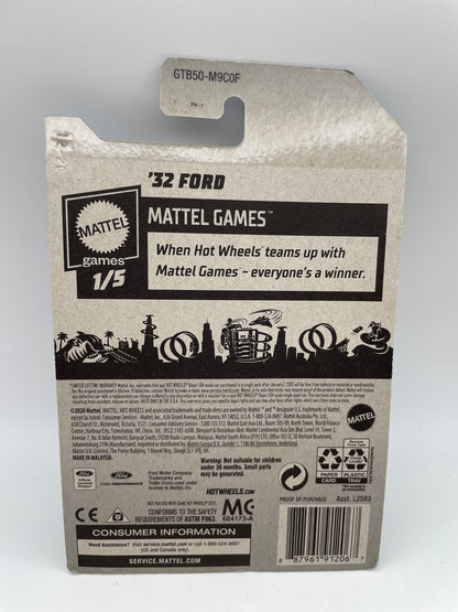 Hot Wheels - Mattel Games #27 - 1/5 ‘32 Ford DOS Blue 2021 #103115