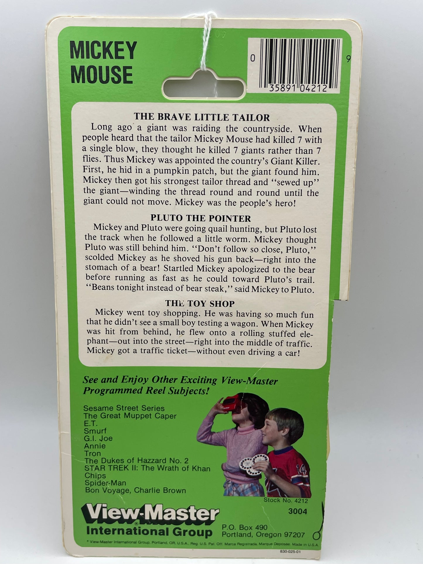 View Master - Walt Disney - Mickey Mouse Pack #103081