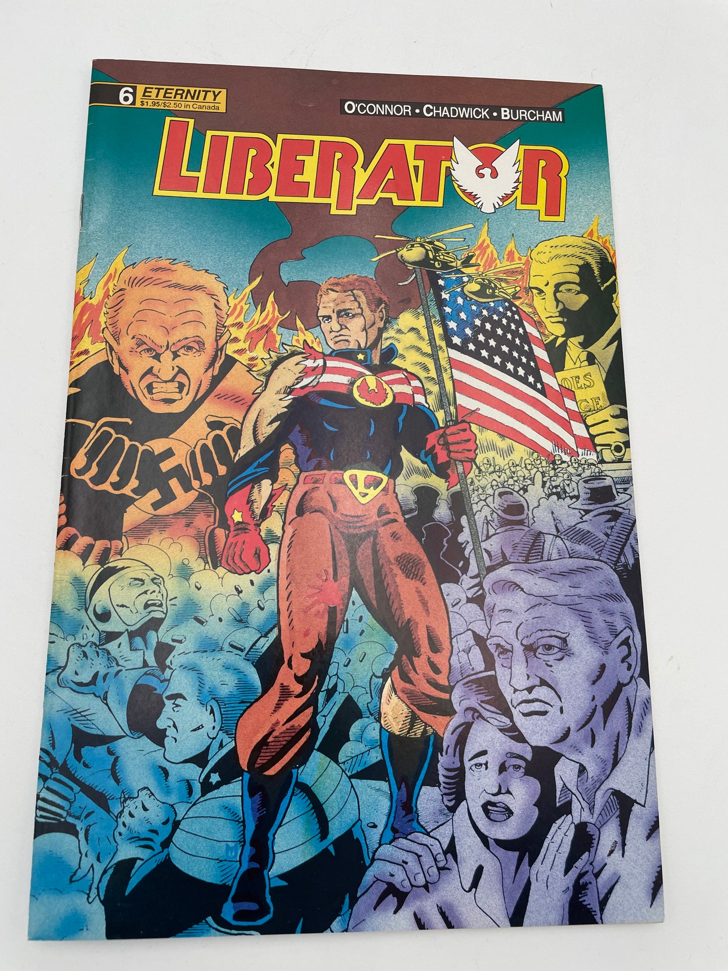 Eternity Comics - Liberator #6 December 1988 #102384