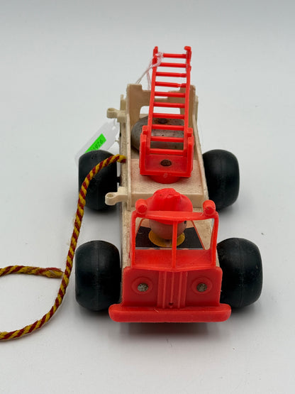 Fisher Price - Fire Truck Pull Toy 1968 #104926