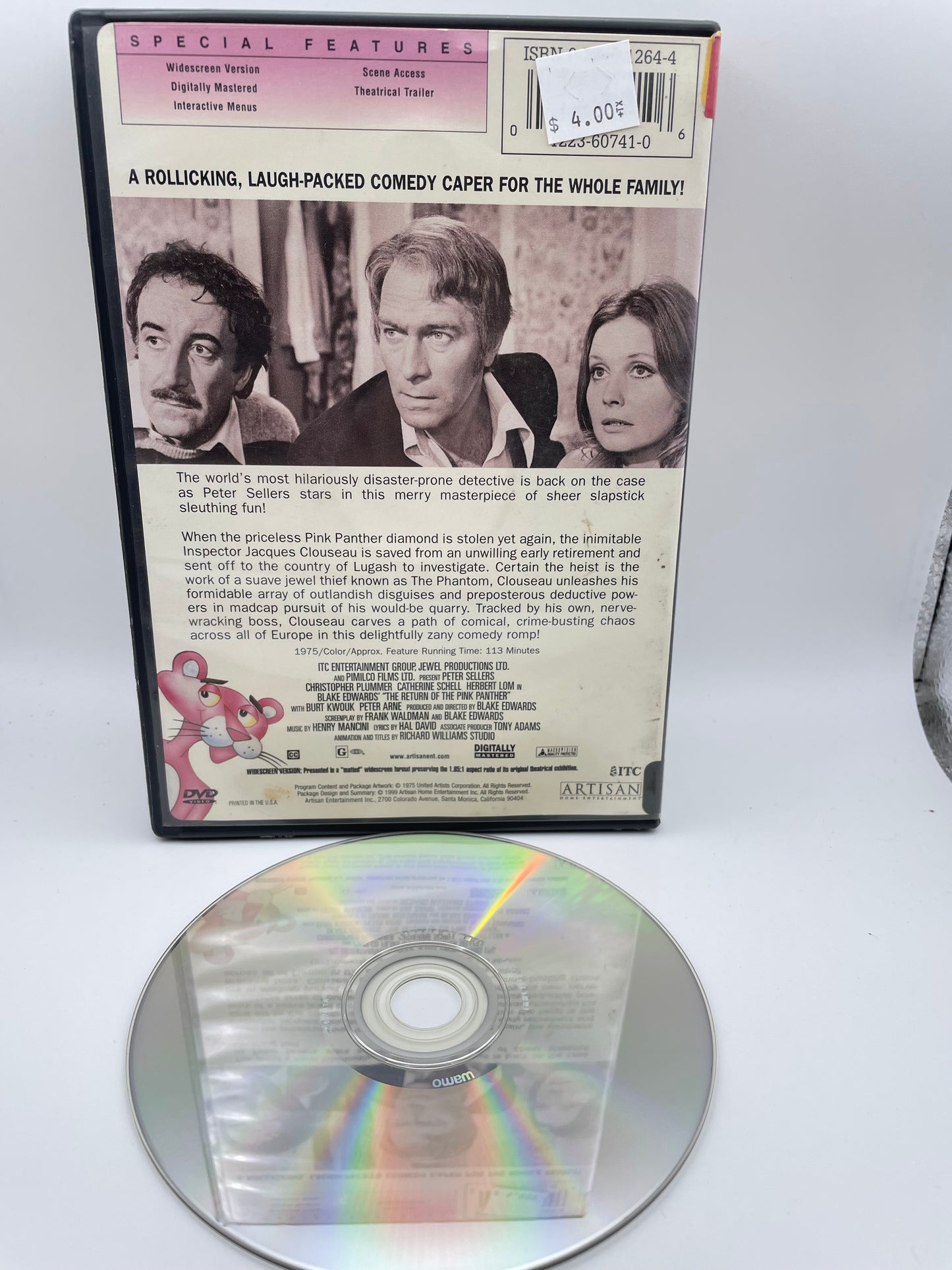 Dvd - Return of the Pink Panther #100592