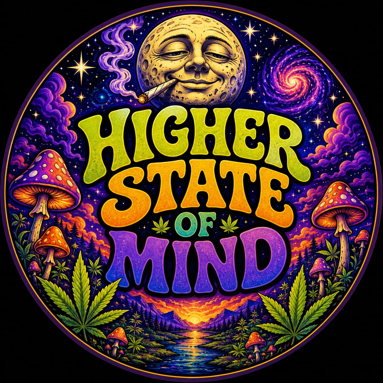 Buttons - WTHC-Radio - Higher State of Mind