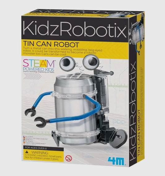 Kidz Robotix - STEM Kit - Tin Can Robot #105091