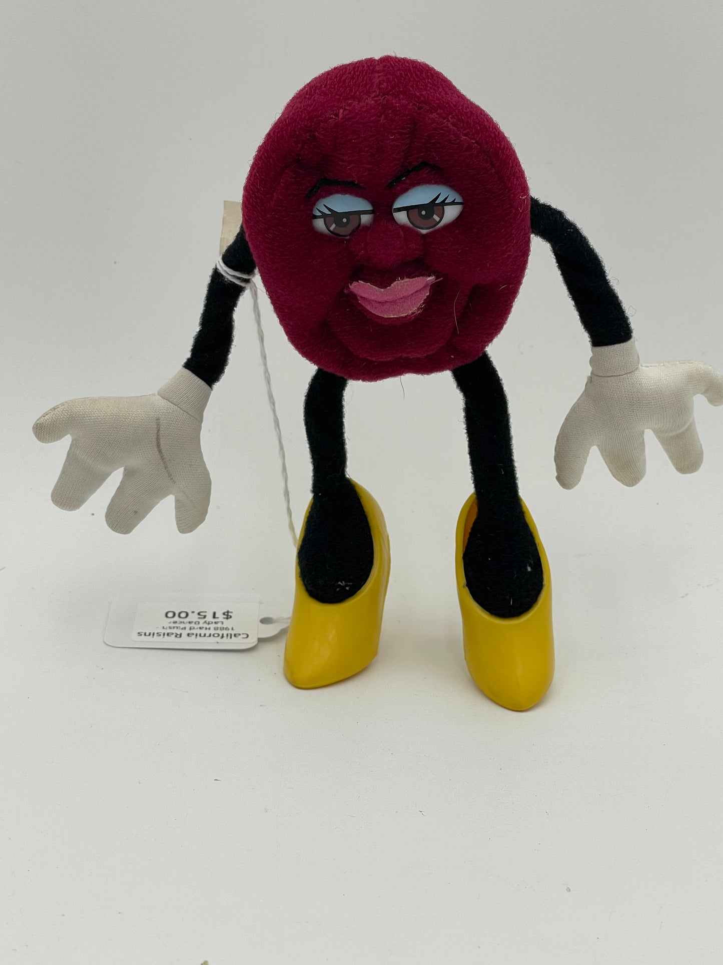 California Raisins - Hard Plush - Lady Dancer 1988 #103853