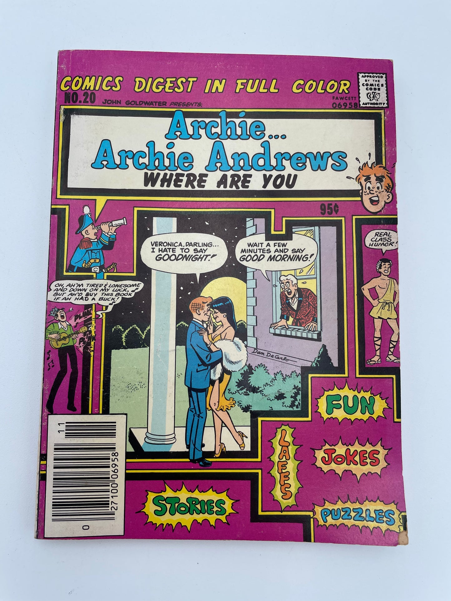 Archie Comic - Archie Andrew’s Where Are You #20 - 1981 #102029