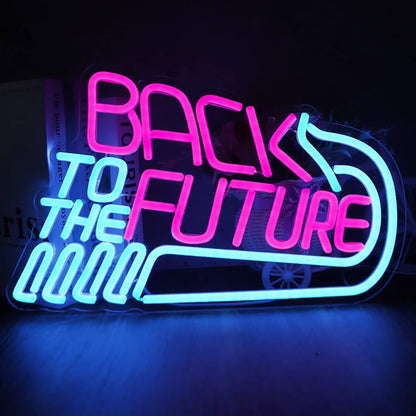 Neon Sign - Back To The Future - #107280