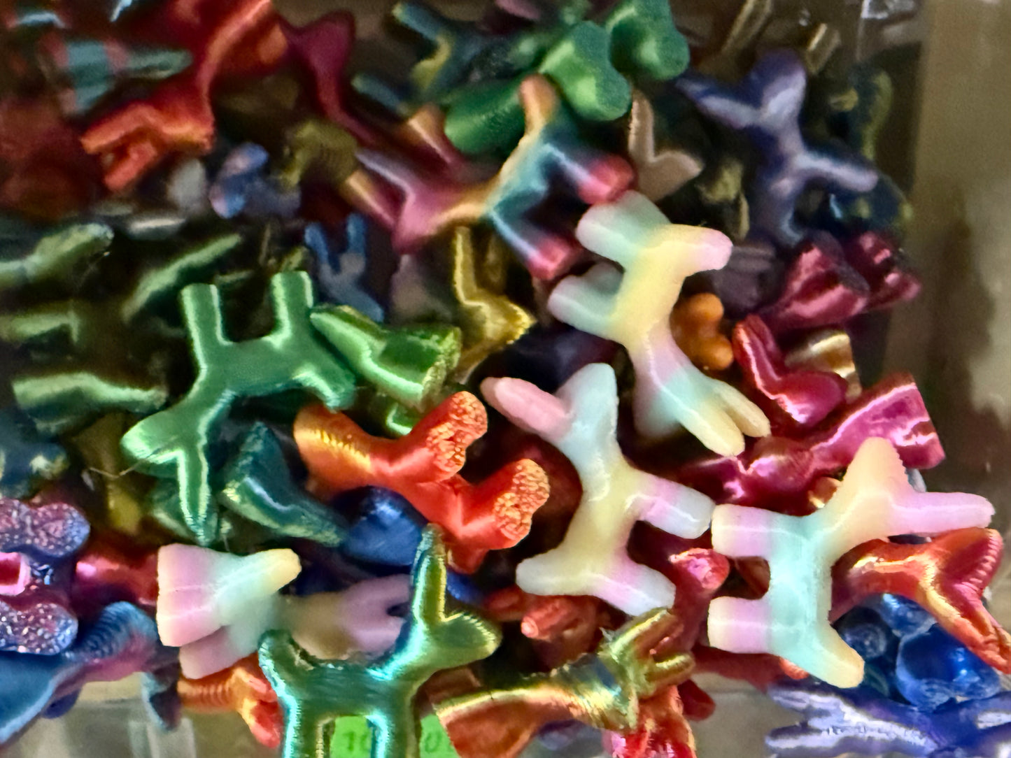 Mini Resin / 3D Print - Balloon Dog - Assorted Colors #107199