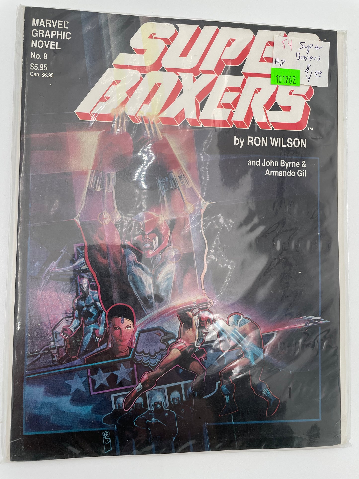 Marvel Graphic Novel - Super Boxers No 8 - #101762