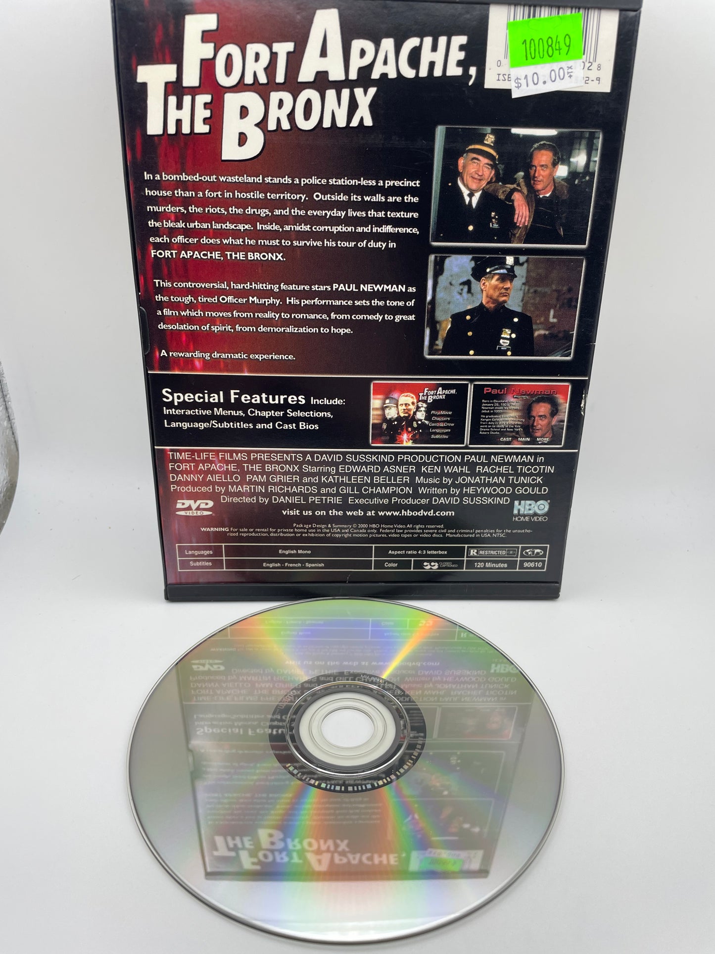 DVD - Fort Apache, The Bronx 2000 #100849