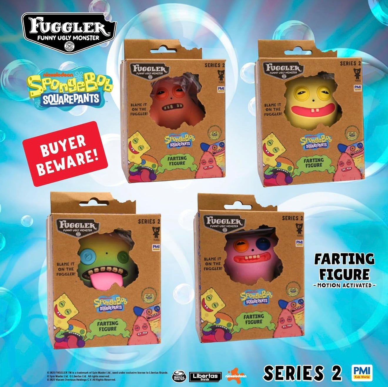 Fuggler - Farting Figure - SpongeBob SquarePants 2025 #107427