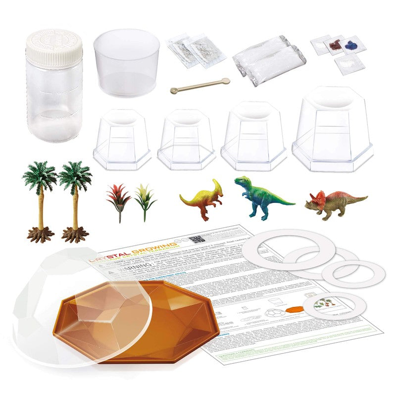 Crystal Growing - Dinosaur Crystal Terrarium #105093