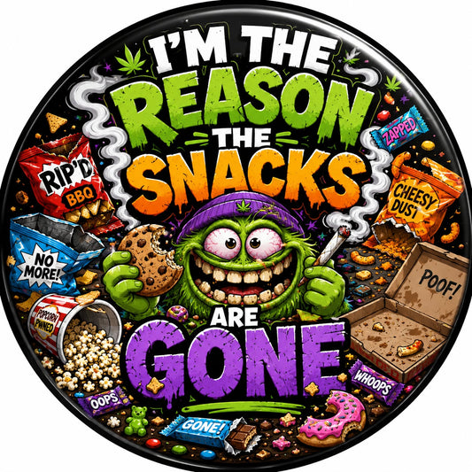 Buttons - WTHC-Radio - Snacks Are Gone #107977