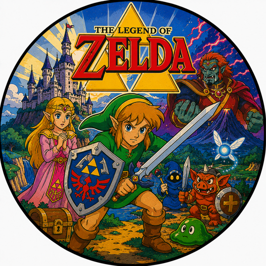 Button - 80s Theme - Legend of Zelda #107675
