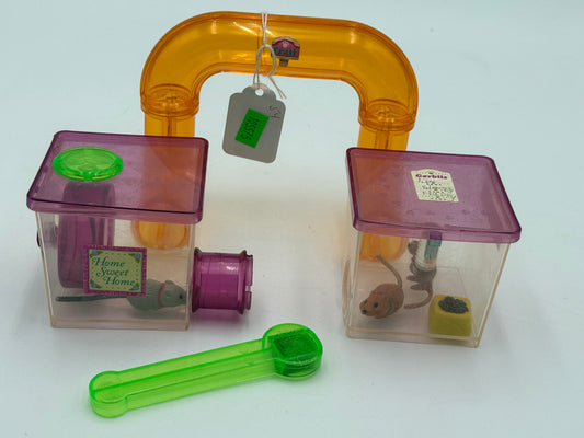Littlest Pet Shop - Playset - Jogging Gerbils Magnet Gerbil Trail 1992 #105575